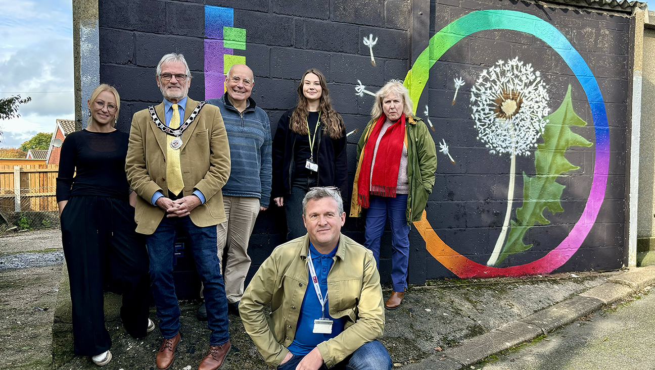 Abergavenny unveils its very own Banksy  thumbnail