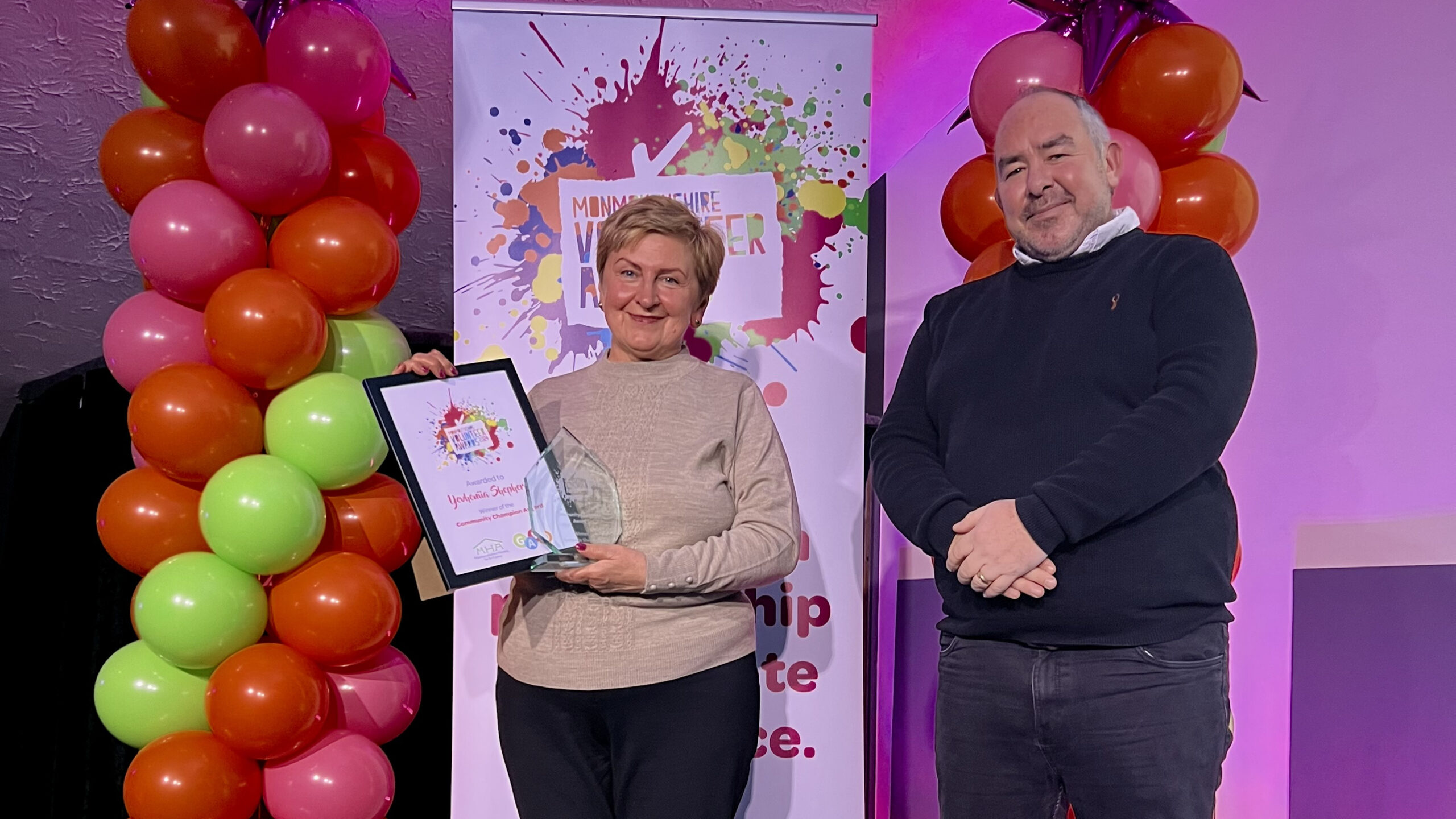 carousel image Community Champion Award - Winner