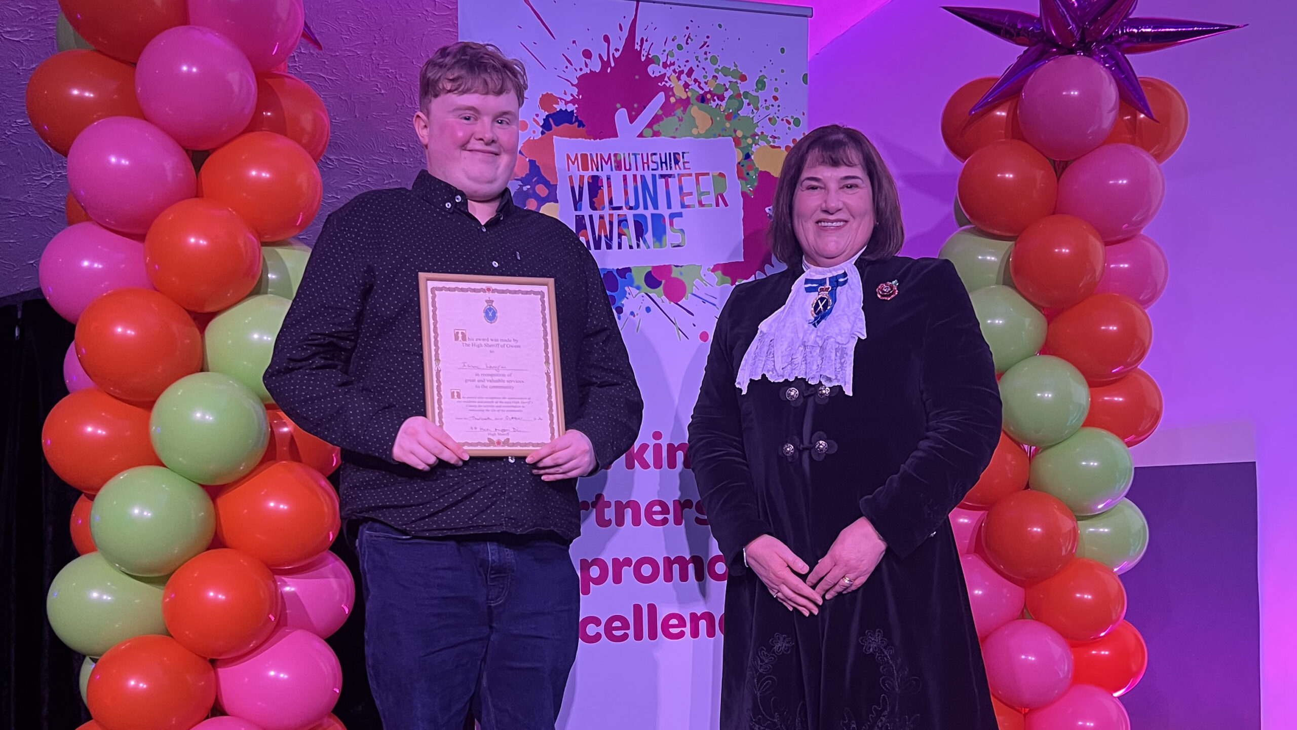 carousel image High Sheriff of Gwent Special Award
