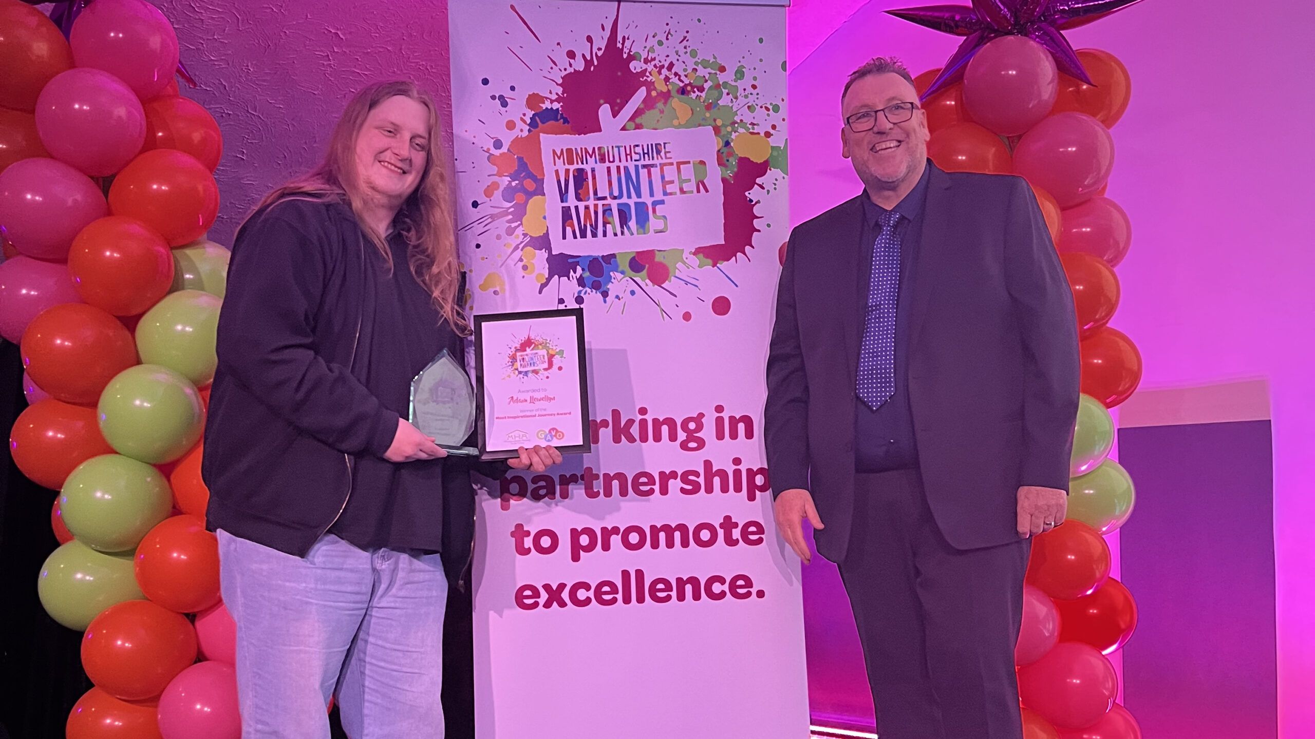 carousel image Most Inspirational Journey Award - Winner